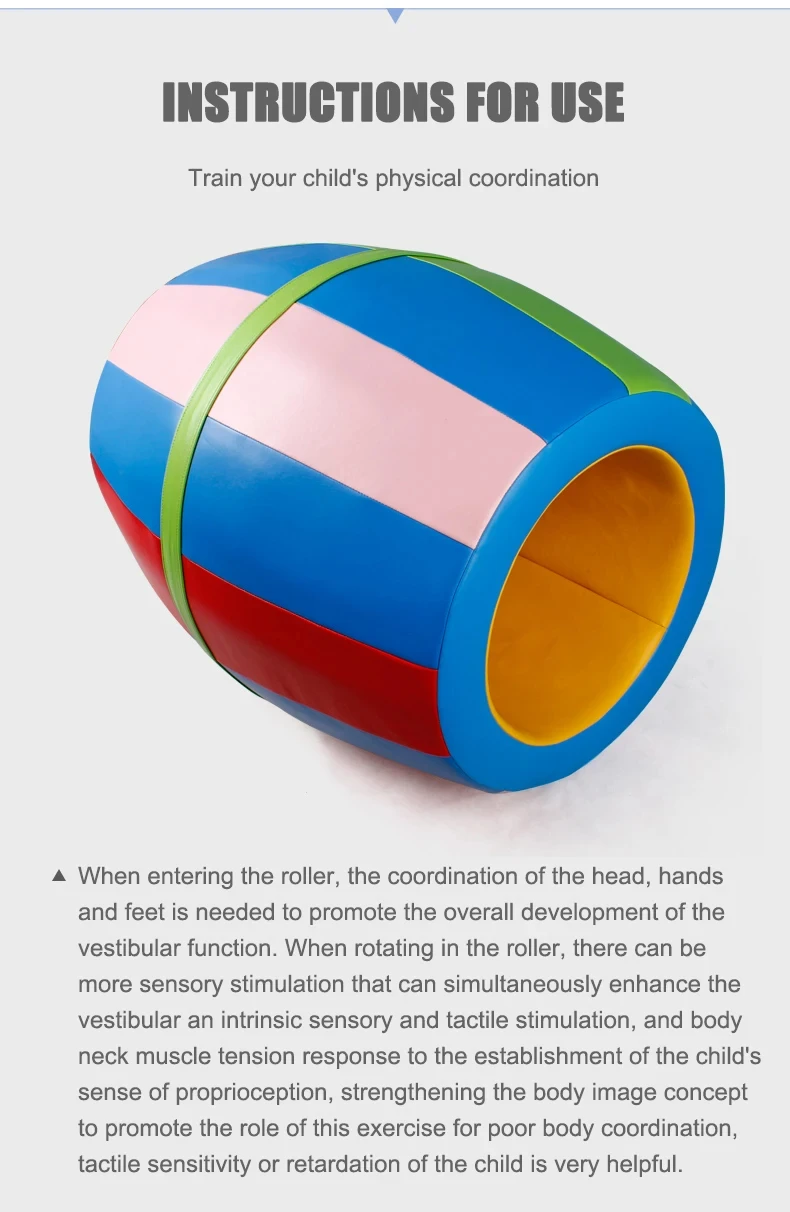 Rainbow Barrel Sensory Integration Equipment - Buy Rainbow Barrel ...