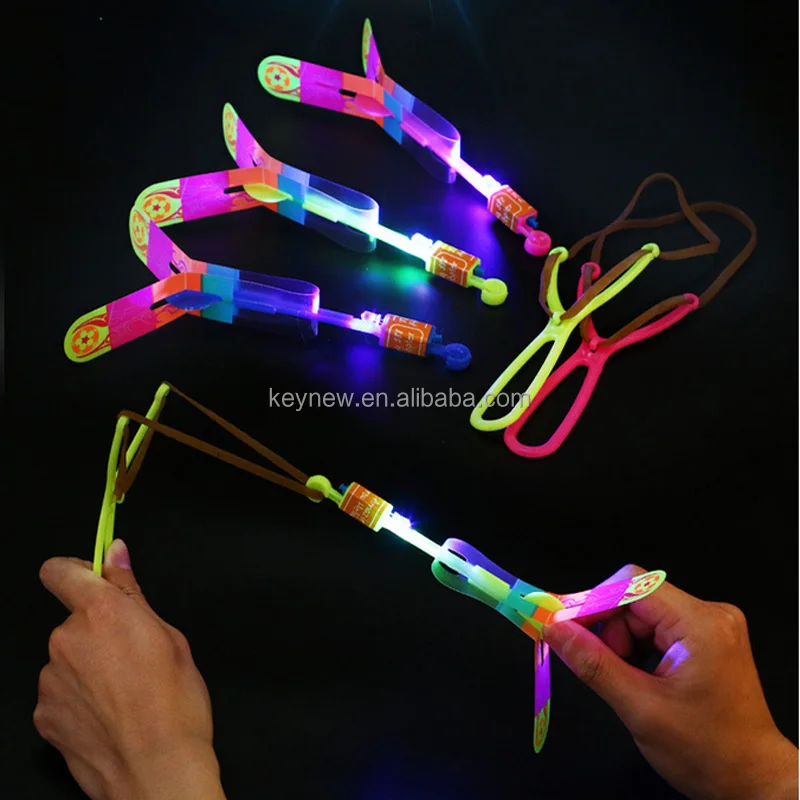 Arrow helicopter fairy cheap flying toy with led