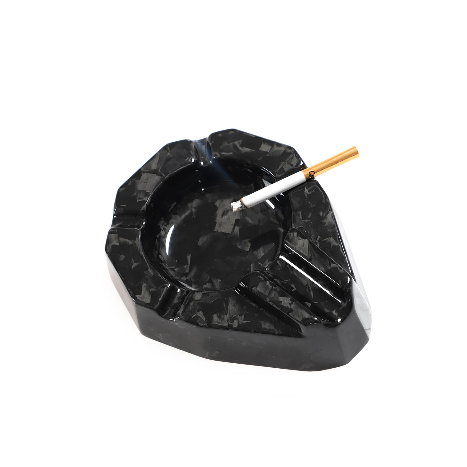 Cigar Ashtray Luxury - Customized Carbon Fiber Design