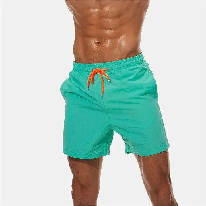 Best Selling Men Lake Blue Swim Surf Blank Board Shorts Casual ...