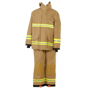 High Quality Fire Fighter Protective Clothing Aramid Fabric Fire Fighting Protective Suit Fire Safety Suits for Sale