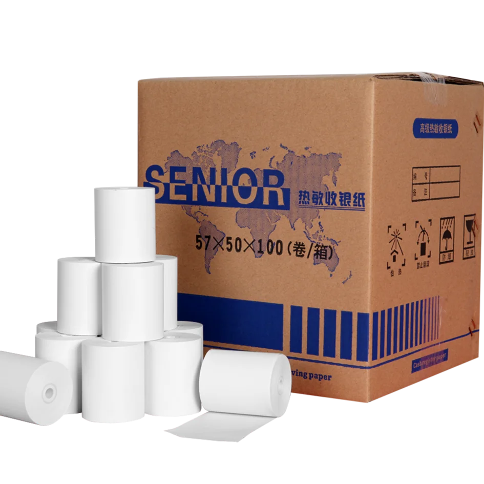 Ultrasound Receipt Thermal Paper Roll 57 X 40 Mm A4 For Thermal Paper