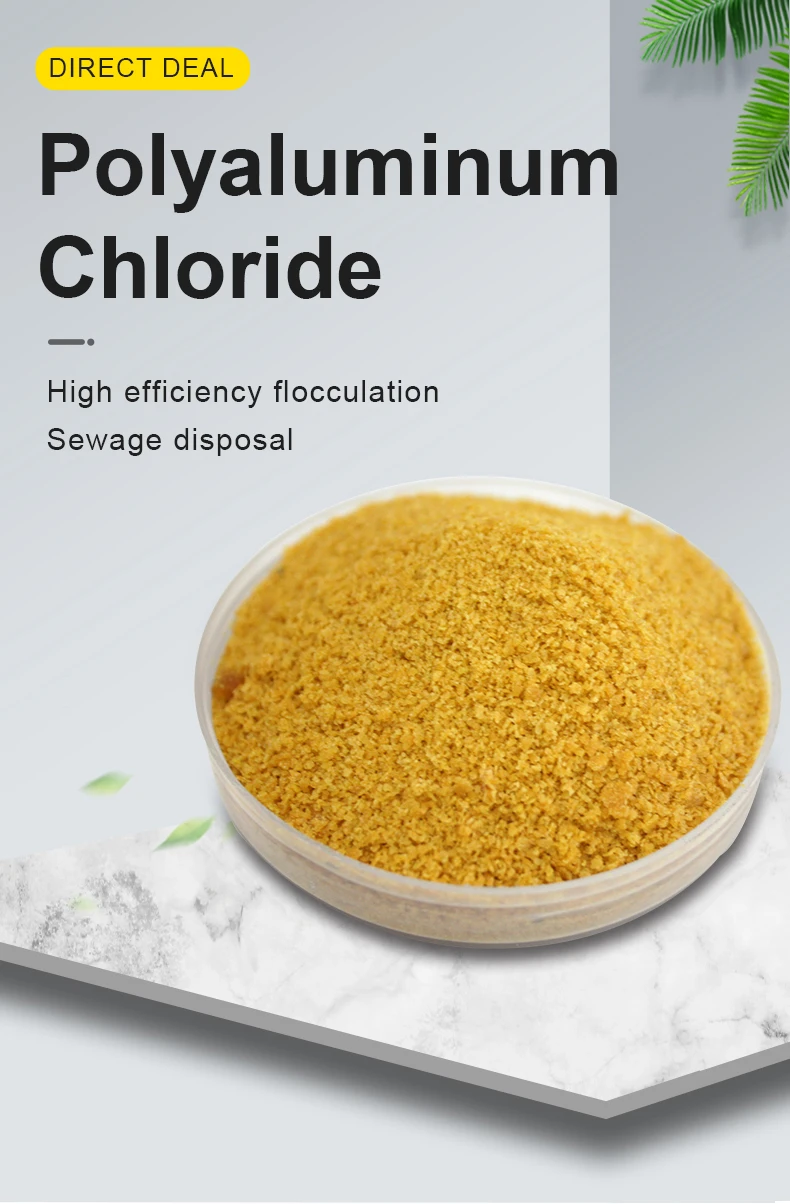 Swimming Pool Clarifier Polyaluminum Chloride Pac Industrial Wastewater