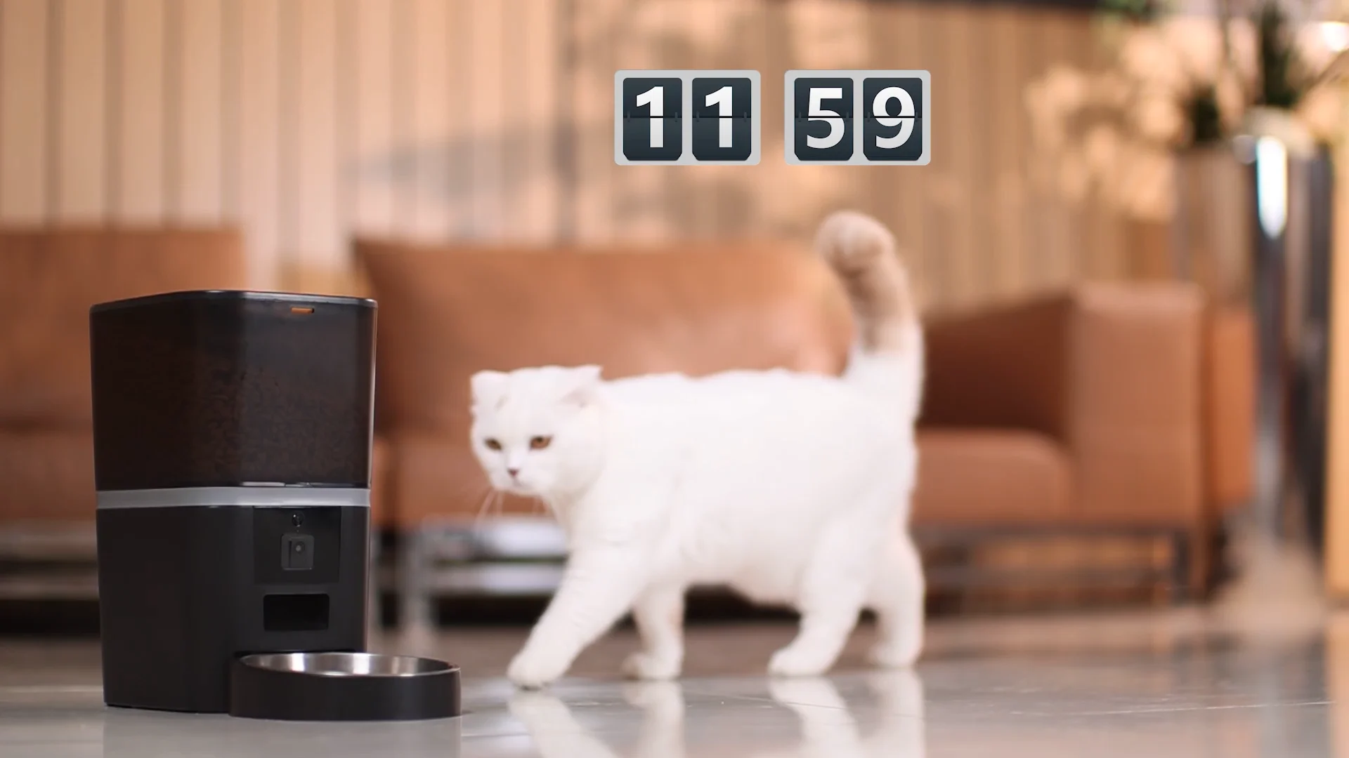 2023 New Automatic Cat Feeders 6l Smart Dog Feeder With Camera Remote