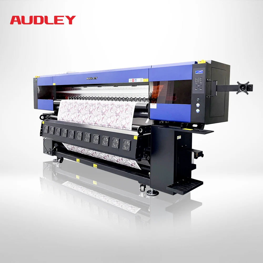 AUDLEY 2.2m昇華ペーパープリンター8ヘッド3200A1染料昇華繊維