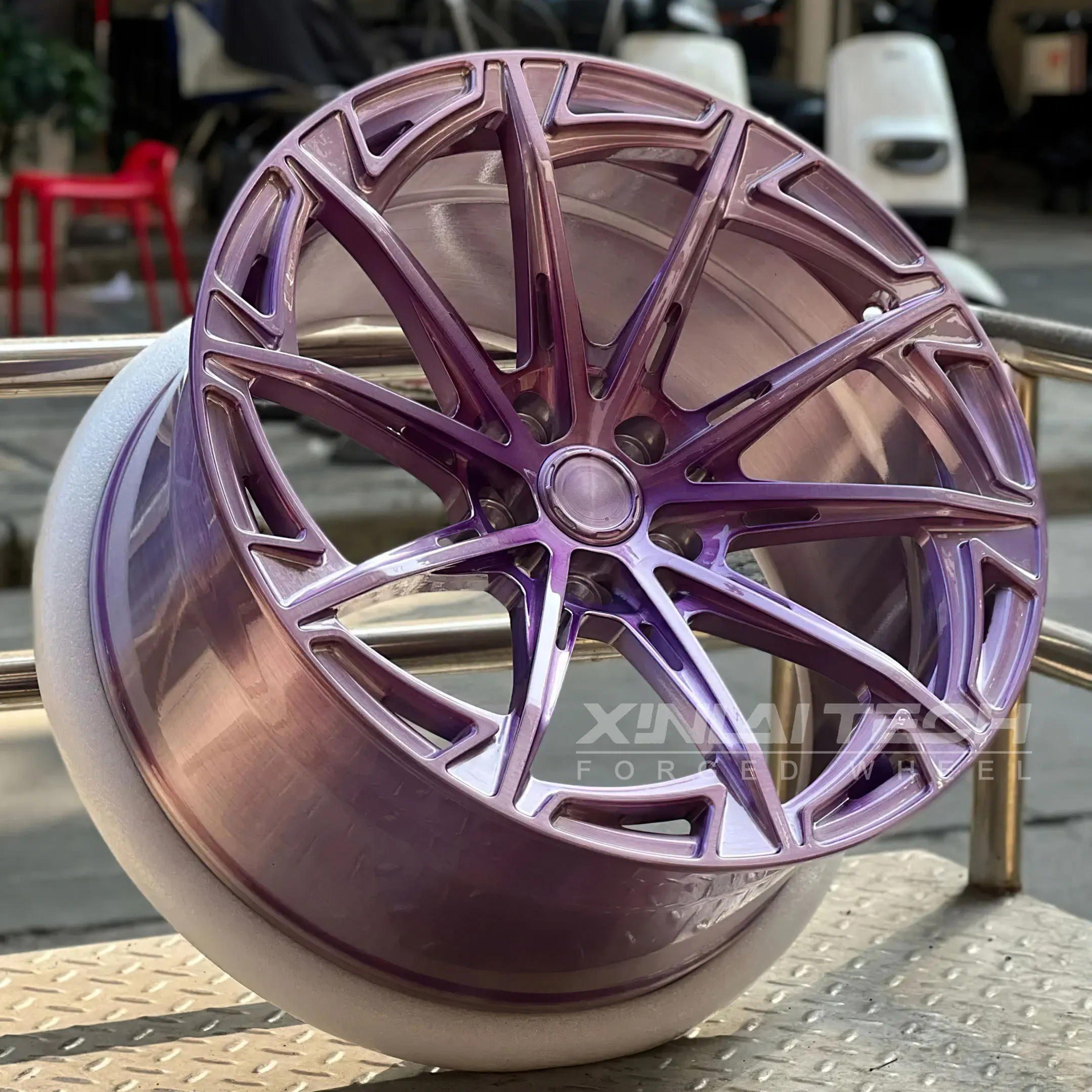 XL 1-piece Custom Forged Wheels Deep Concave 5x120 5x112 5x114.3 Racing Car Wheel for bmw audi Mercedes Deep Dish Wheels - Image 1
