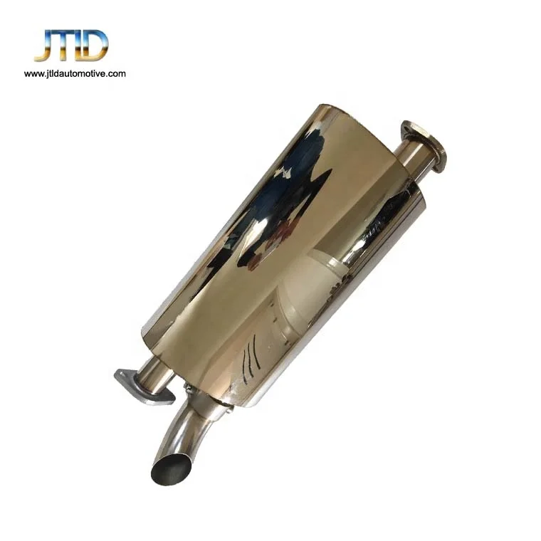 Made in China Performance Exhaust System Truck Muffler Flanged Type Exhaust Muffler With Remote Control Valve