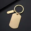 Gold 49 * 28mm+small strip+keychain
