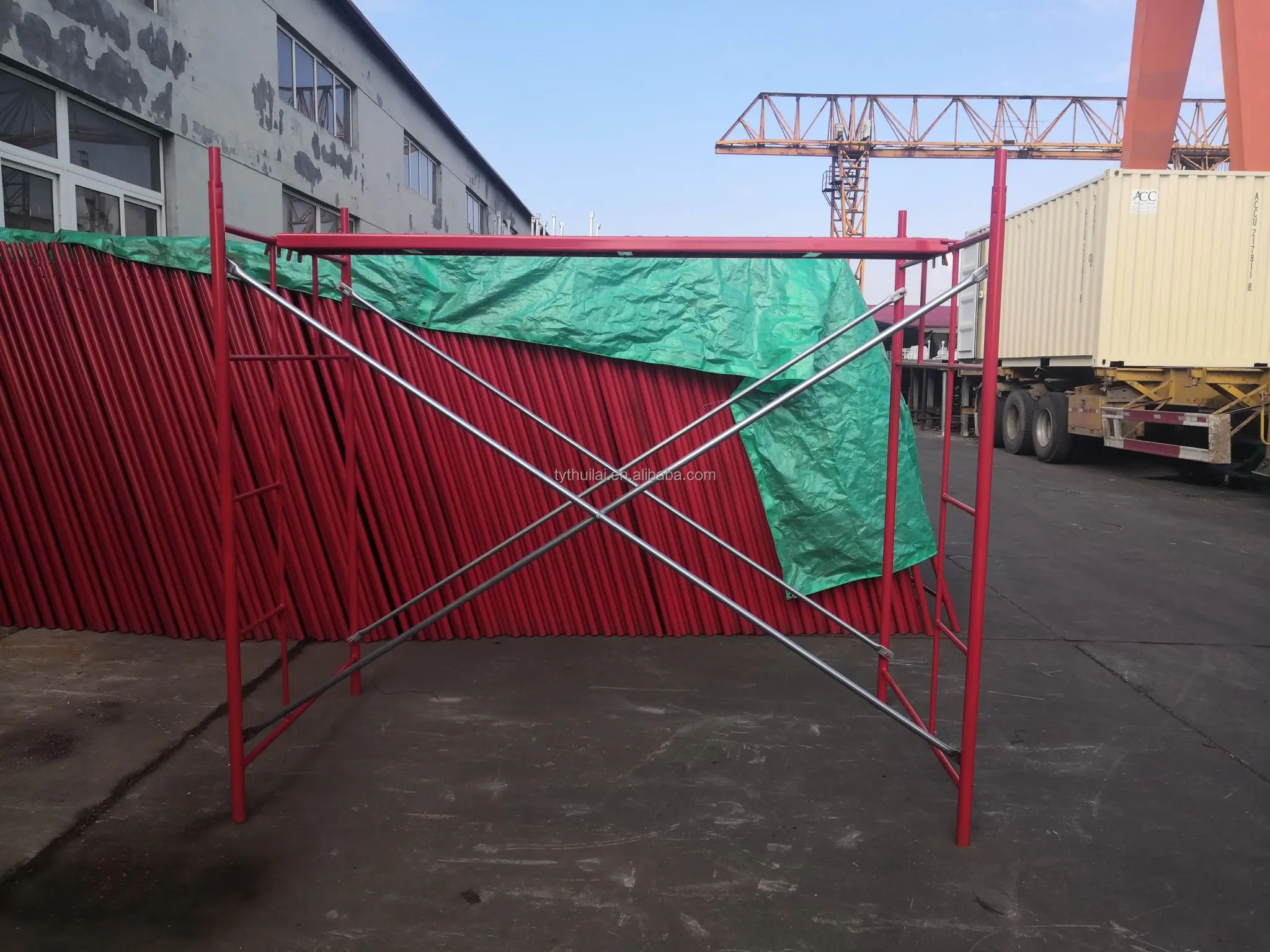 Building Construction Frame Type Scaffolding Complete Set with Best Price and High Quality