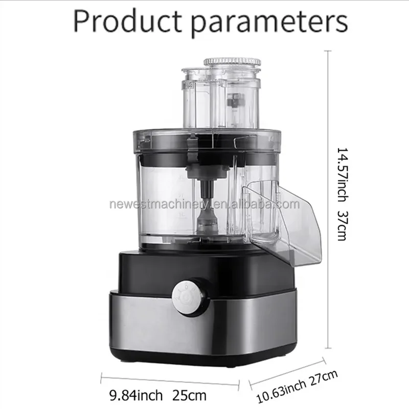 6L Garlic  Meat Mince Machine - Small Vegetable Slicer  Cutter