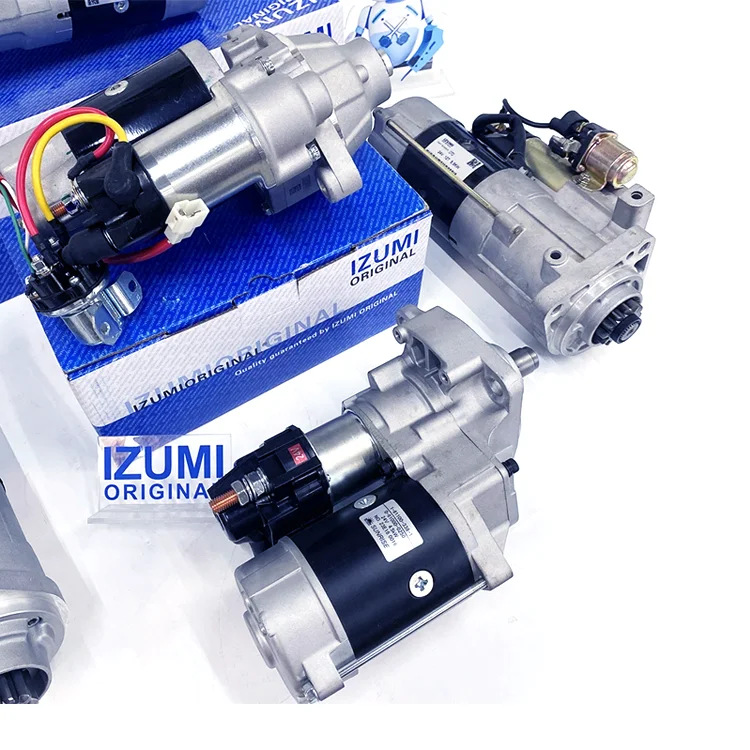 IZUMI ORIGINAL 1G466 1G636 1G868 1G918 Starter Motor High Quality Diesel Engine Parts For Kubota