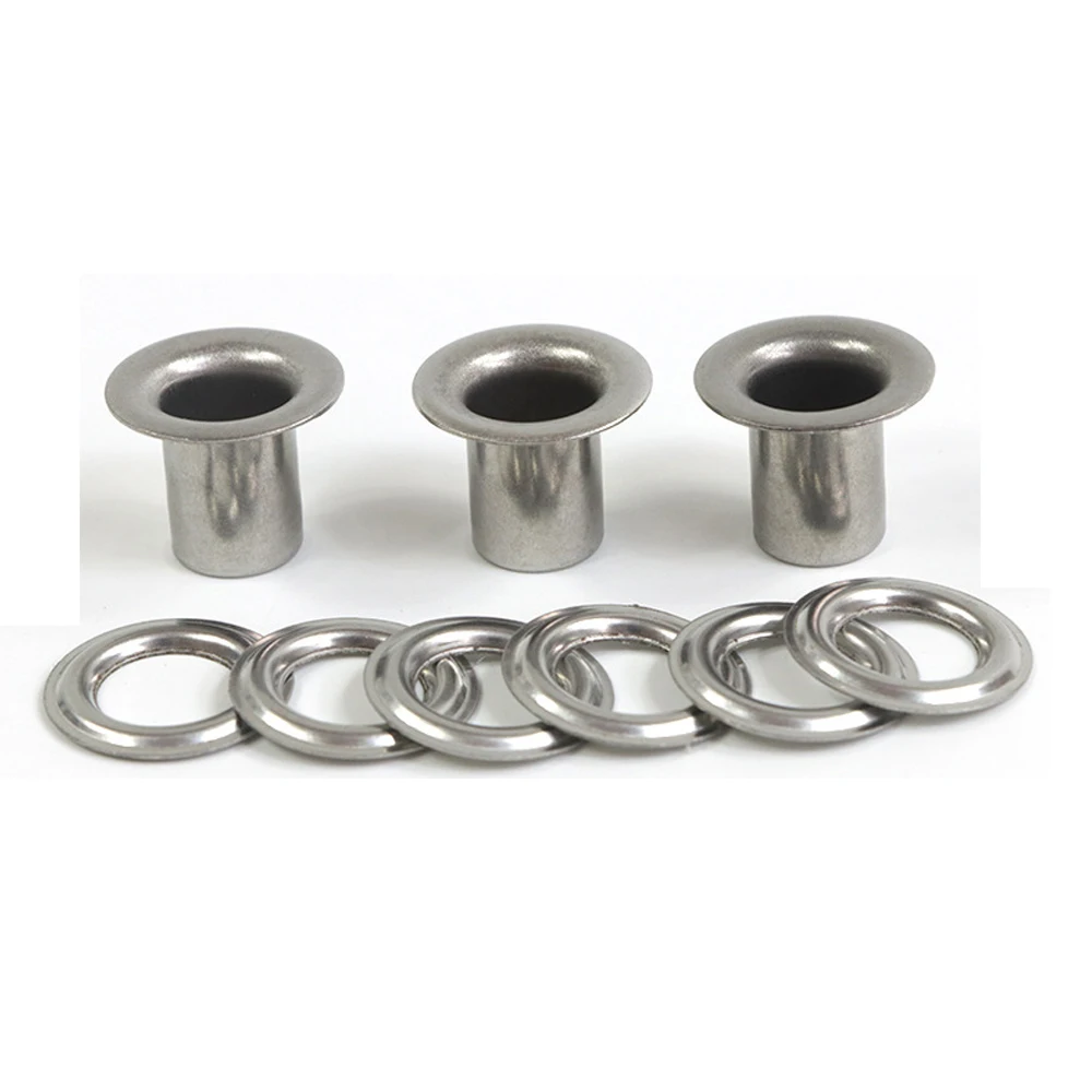 Хорошая цена маленькие люверсы 4 мм 5 6 8 металлические медные из нержавеющей стали на заказ