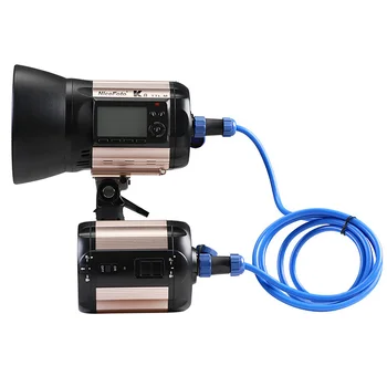 NiceFoto 800W Outdoor Flash Lighting Studio Flash Battery Powered Flash Light K8TTL.M TTL for Canon and Nikon detail image