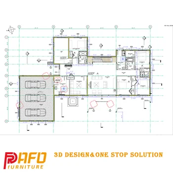 Interior Design Architectural Project 3D Rendering Service for Apartments Hotels Whole Houses-One Stop Construction Real Estate