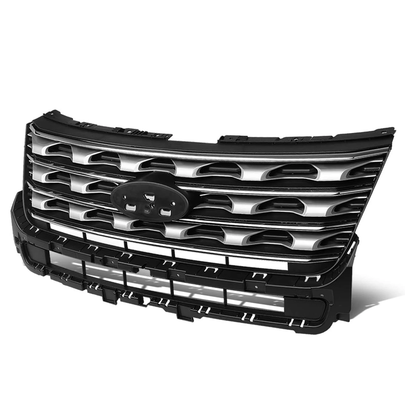 2015-2017 for Ford Explorer High Quality Front Grill FB53-8200-BE5G92 FB53-8200-AE1GD4 ABS Plastic Replacement Grille New