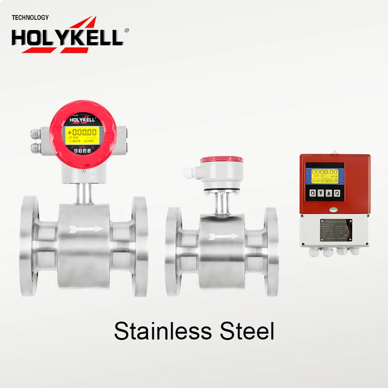 Holykell Factory 4800E Digital Electromagnetic Water Flow Meter