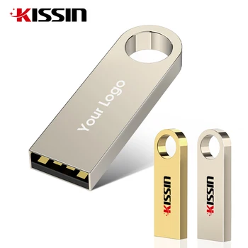 Kissin Factory Outlet Thumb Drive High Speed USB 2.0/3.0 4GB 8GB 16GB 32GB 64GB 128GB U Disk Portable Pendrive USB Flash Drive