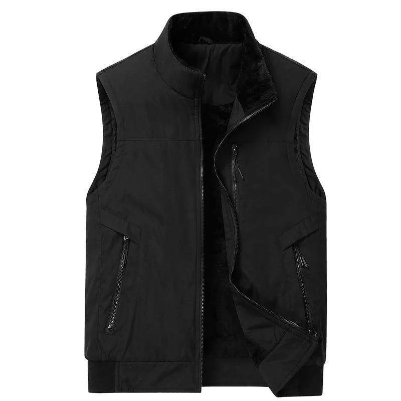 Cotton Work Wear Bubble Puffer Sleeveless Men's Vests Amp Waistcoats ...