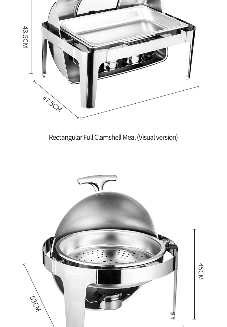 Luxury Buffet Chafing Dish,In Dubai Stainless Steel Chef Food Warmer
