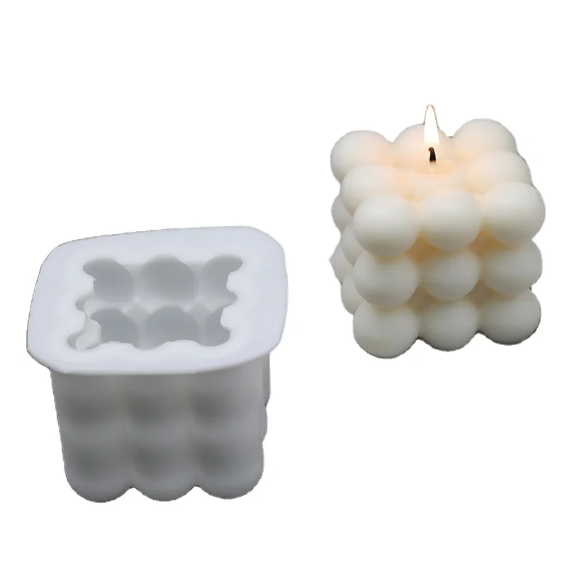 Candle Mould Aromatherapy Candle Wax  Plaster Mold DIY Soap Soy 3D Silicone