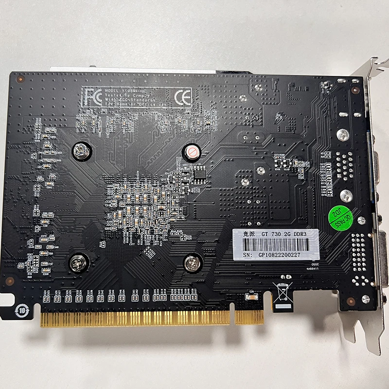 NVIDIA GeForce GT 730 2G GDDR5 gpu vga карта для офисного настольного компьютера GT730 2G видеокарта