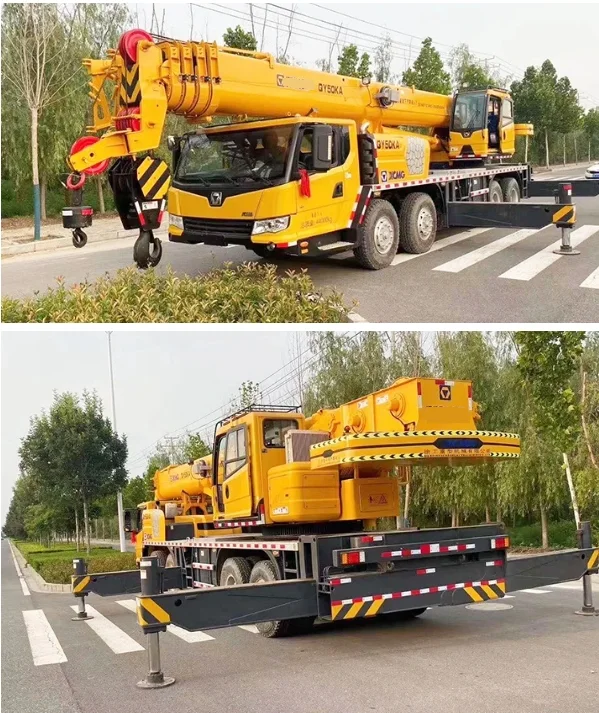 50 Ton QY50KA Used All Terrain Cranes Telescopic Boom Truck Crane