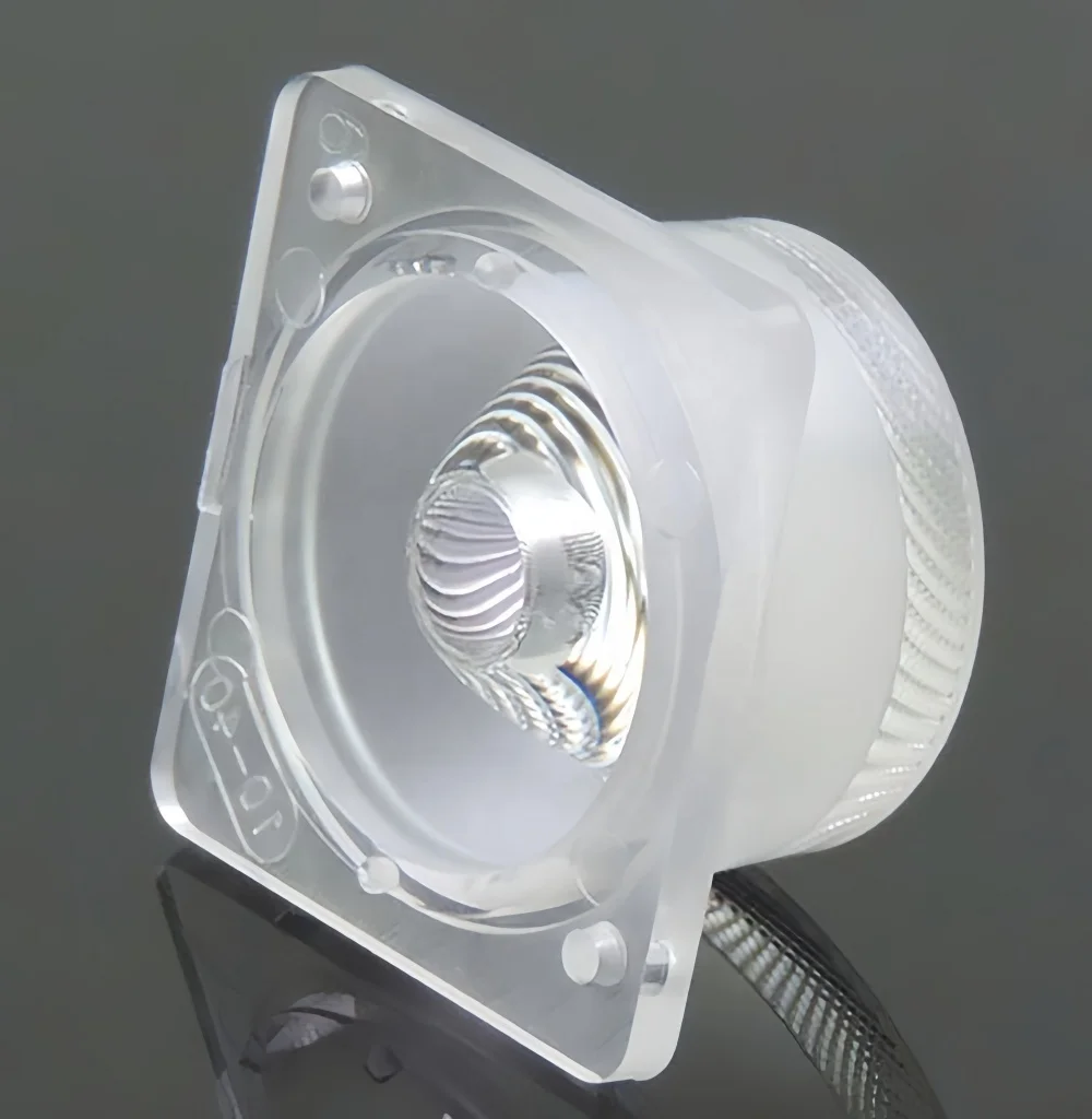 Customizable Industrial LED Lens Injection Molding Cold Runner Street Light Module with Custom Plastic Mold Direct Manufacturer