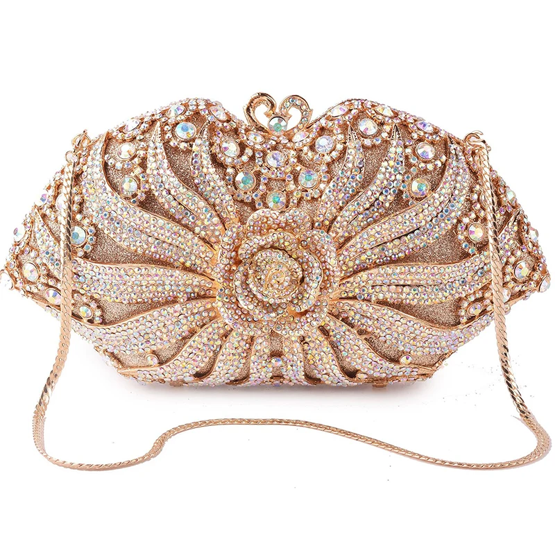 Peach Clutch Zardozi Purse - Women's pearl evening bag for weddings |  Bridal clutch, Clutches for women, Clutch
