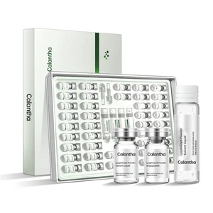 Oligopeptide Freeze-Dried Powder Kit Anti-Aging Vitamin E Hyaluronic Acid Organic Herb Facial Repair Serum Niacinamide Acne Skin