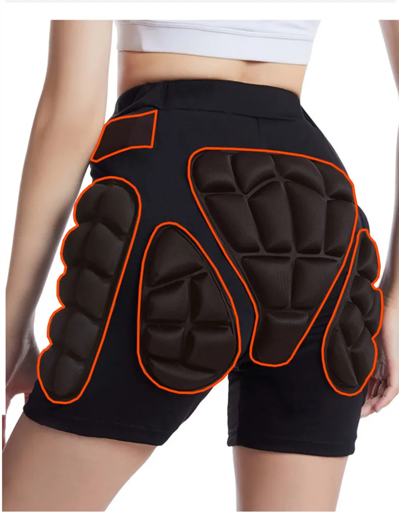 Tap Wholesale Custom 3d Snowboarding Hip And Butt Pads Skating Hip