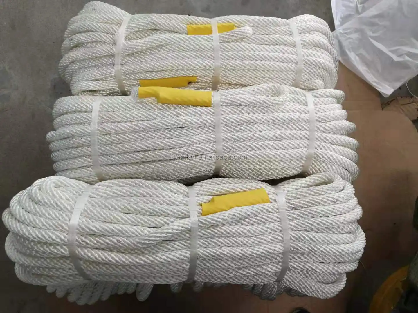 High Strength Insulated Nylon Rope Polyamide Soft Power Safety Rope