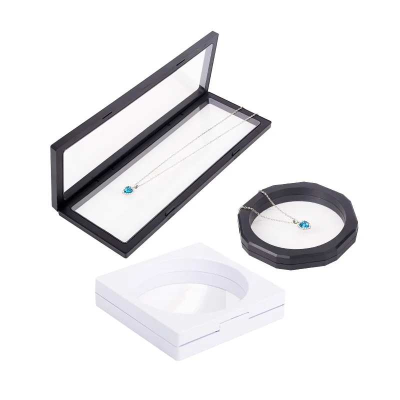 2021 Transparent Pe Film Display Clear Case Membrane Floating Frame 3d