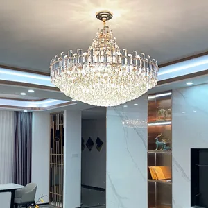 High Quality Chandelier Wedding Decorative Hotel Project Luxury K9 Crystal Lighting Chandeliers
