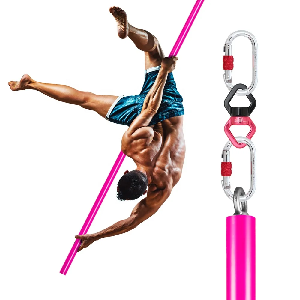 aerial 3m spinning dance pole for
