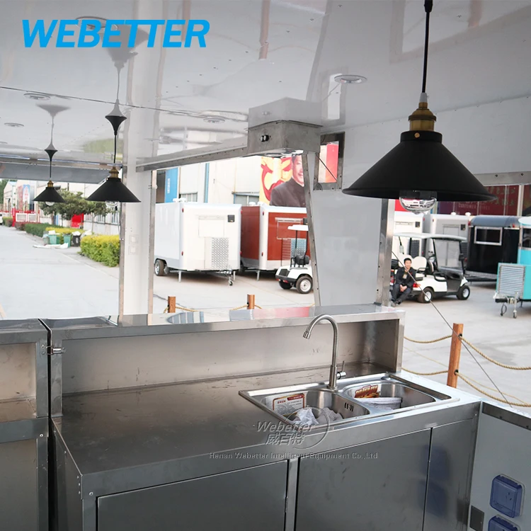 WEBETTER Custom Large Double Decker Food Truck 2 Story Mobile bar Trailer Commercial Food Truck Trailer Manufacturer