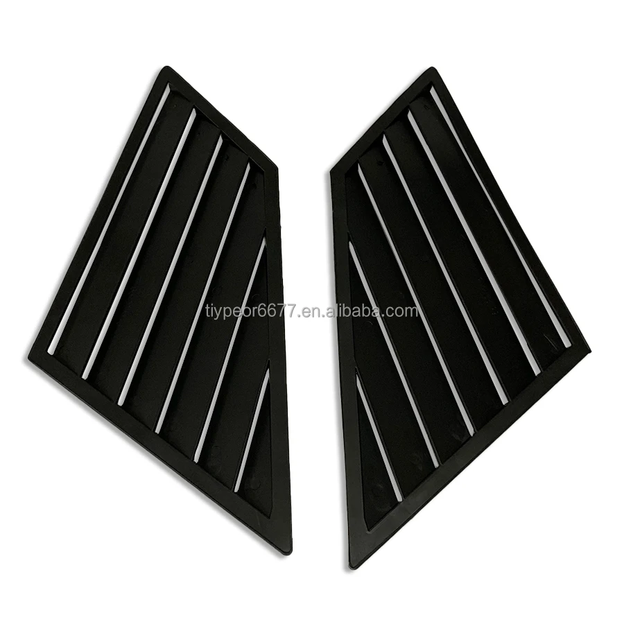product tiypeor for kia kx5 sportage 2022   2023 rear side window louvers   air vent scoop shades cover blinds exterior accessories-7