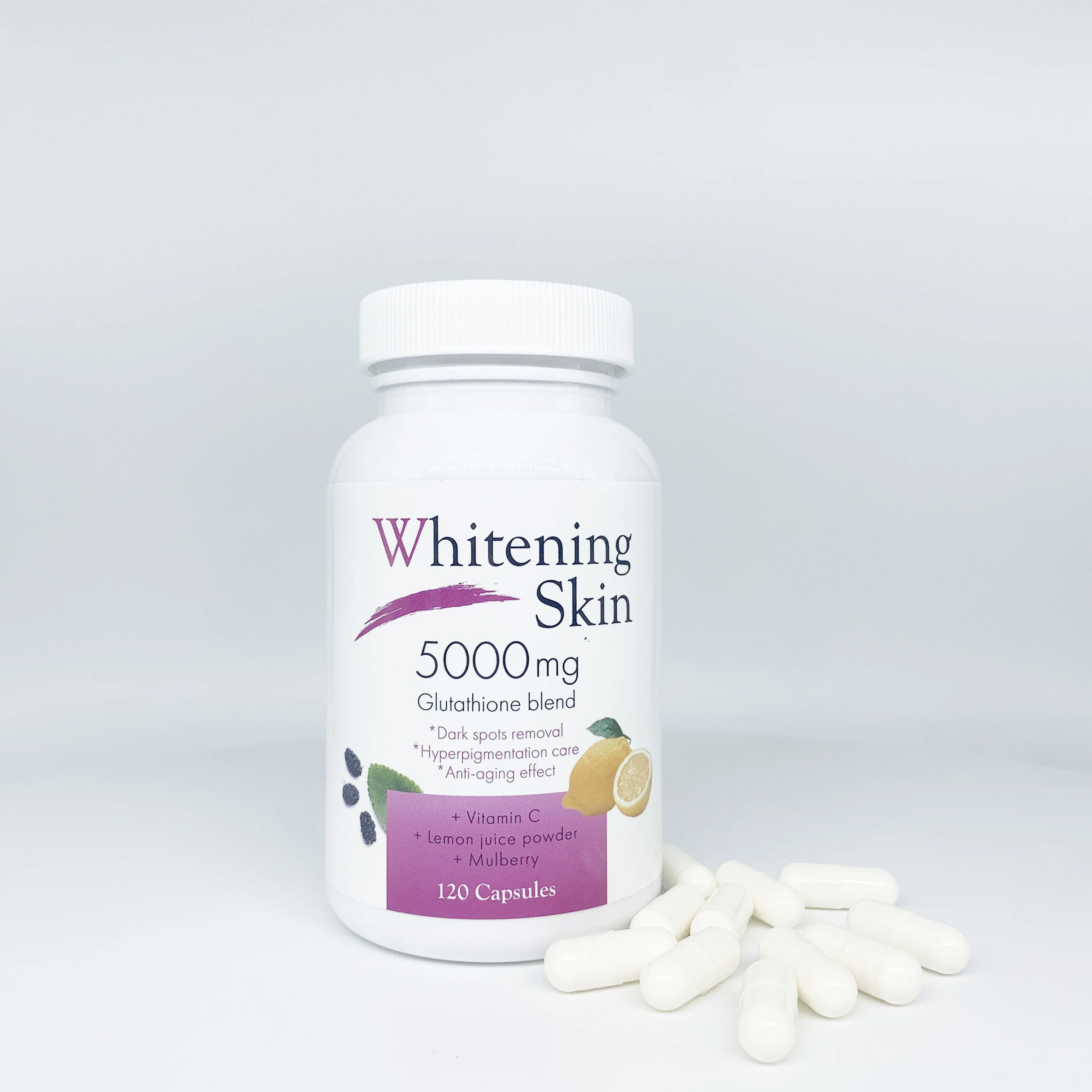 OEM 5000mg Customised Skin Whitening Pills
