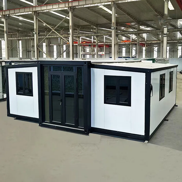 30 Square Meters 40ft Portable Foldable Prefabricated Expandable Container House 3 Bedroom Modular Home Office Building Hotel