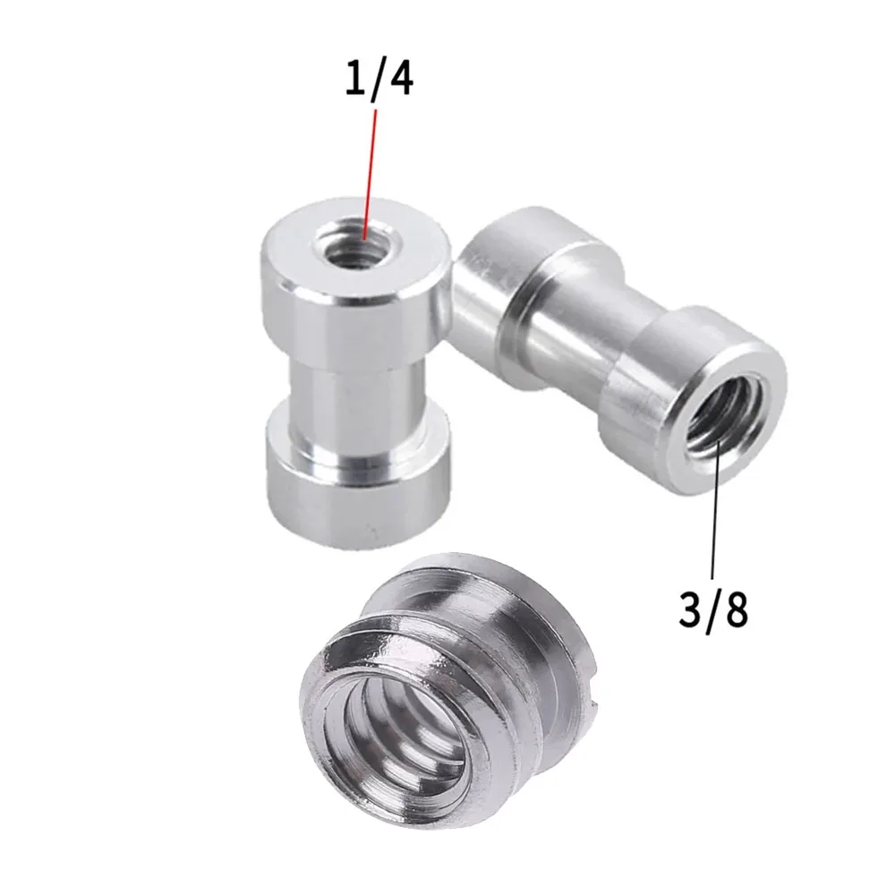 Adattatore Filettato GooBetter 3/8 Femmina A 1/4 Maschio, Per Treppiede Fotocamera E Supporti
