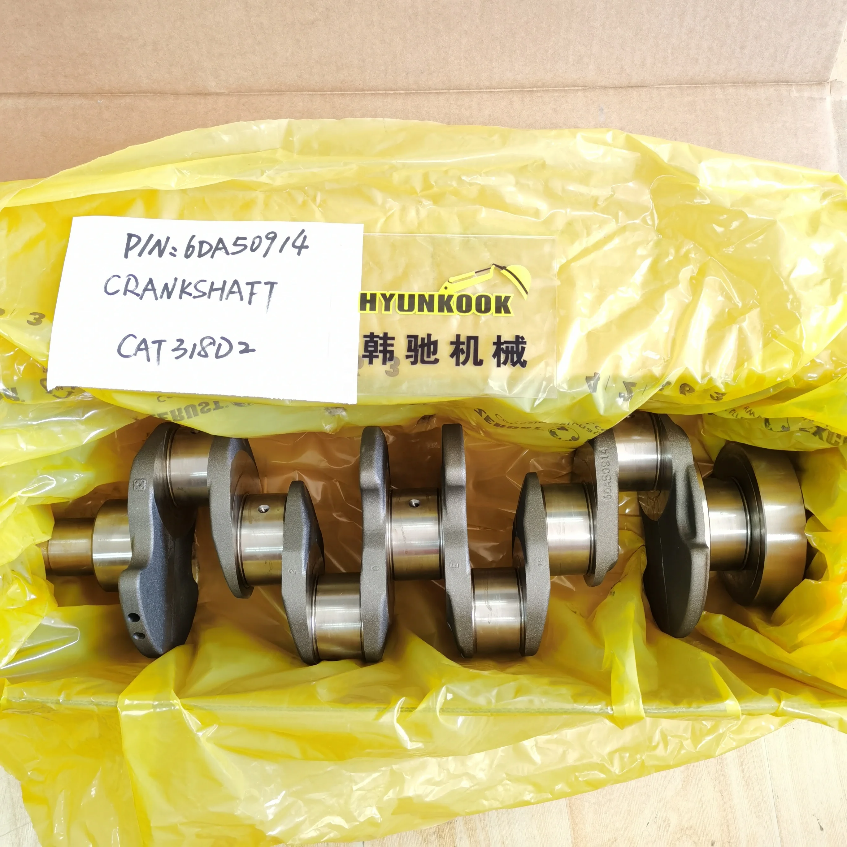 High Quality Engine Excavator Crankshaft for CAT 6DA50914