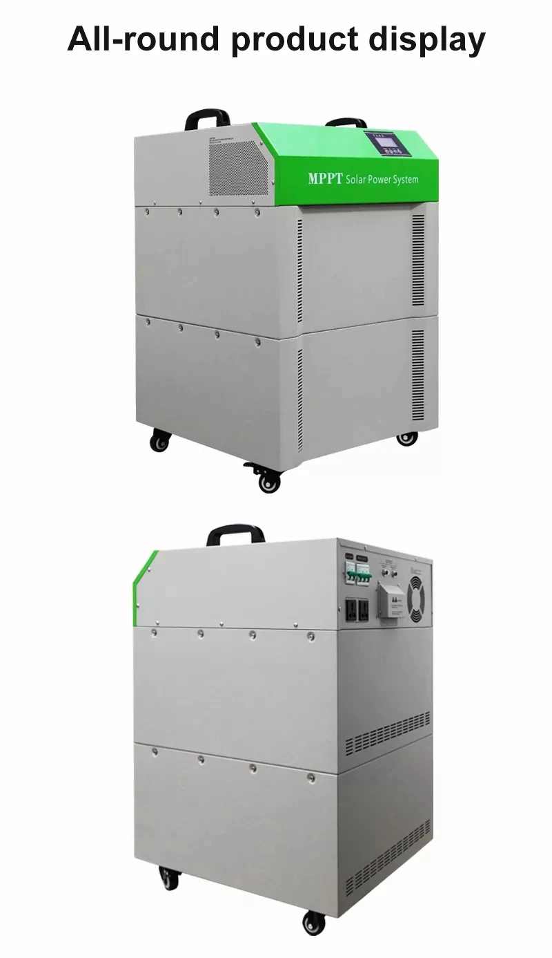 Complete 5000w Solar Power System All In One Kit Solar 5kw Energy Generator Systems