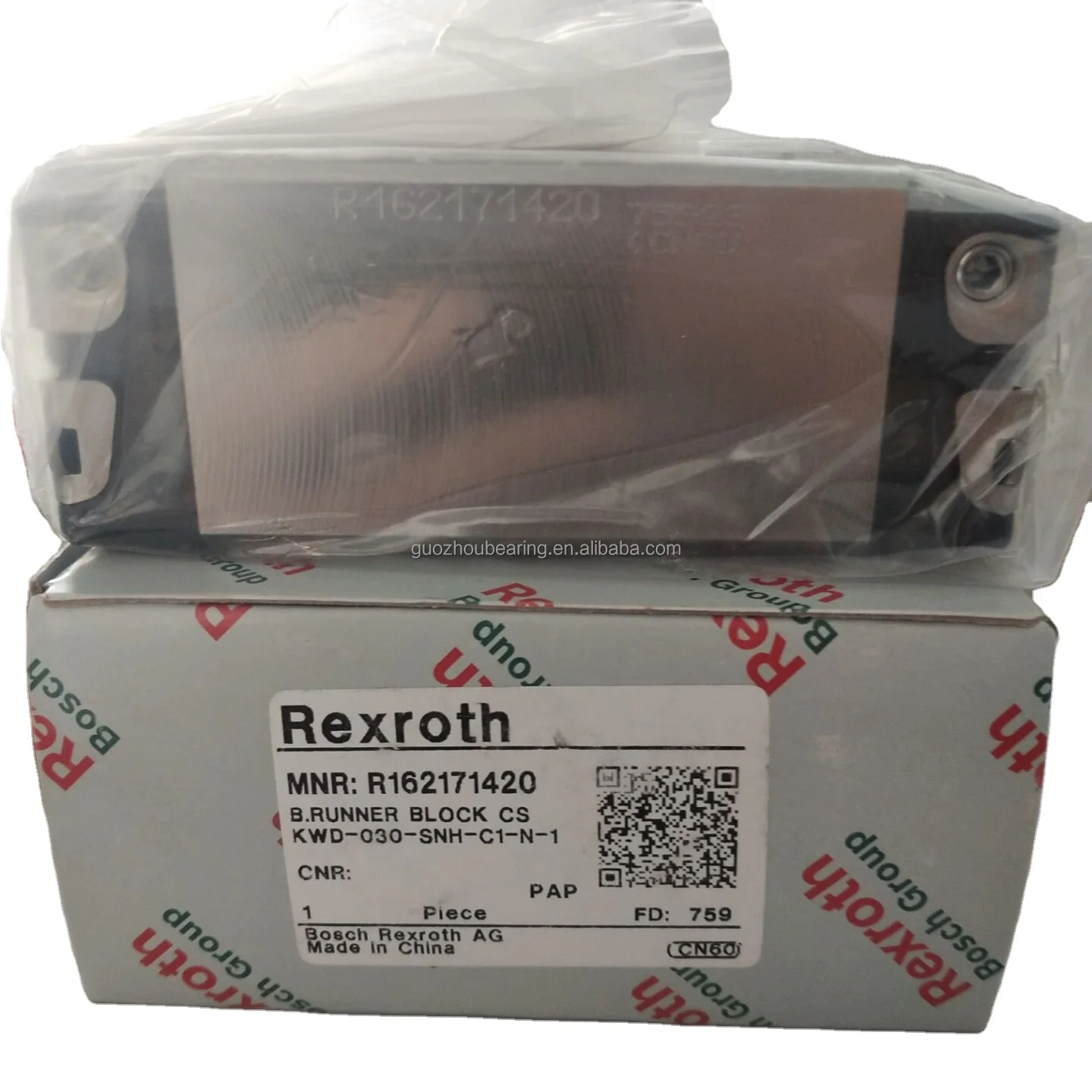 Original Rexroth Linear Guide Block R162129420 Linear Guideway