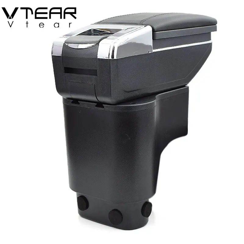 Vtear for Daihatsu Terios II Armrest Central Store Content Storage  Box Products Interior Arm Rest Car-styling Accessories Parts