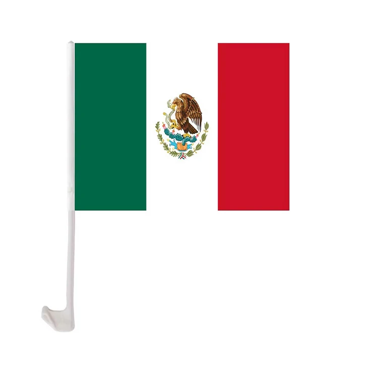 Mexican Car Window Flag All Country Elastic Fabrics Car Bonnet Banner ...