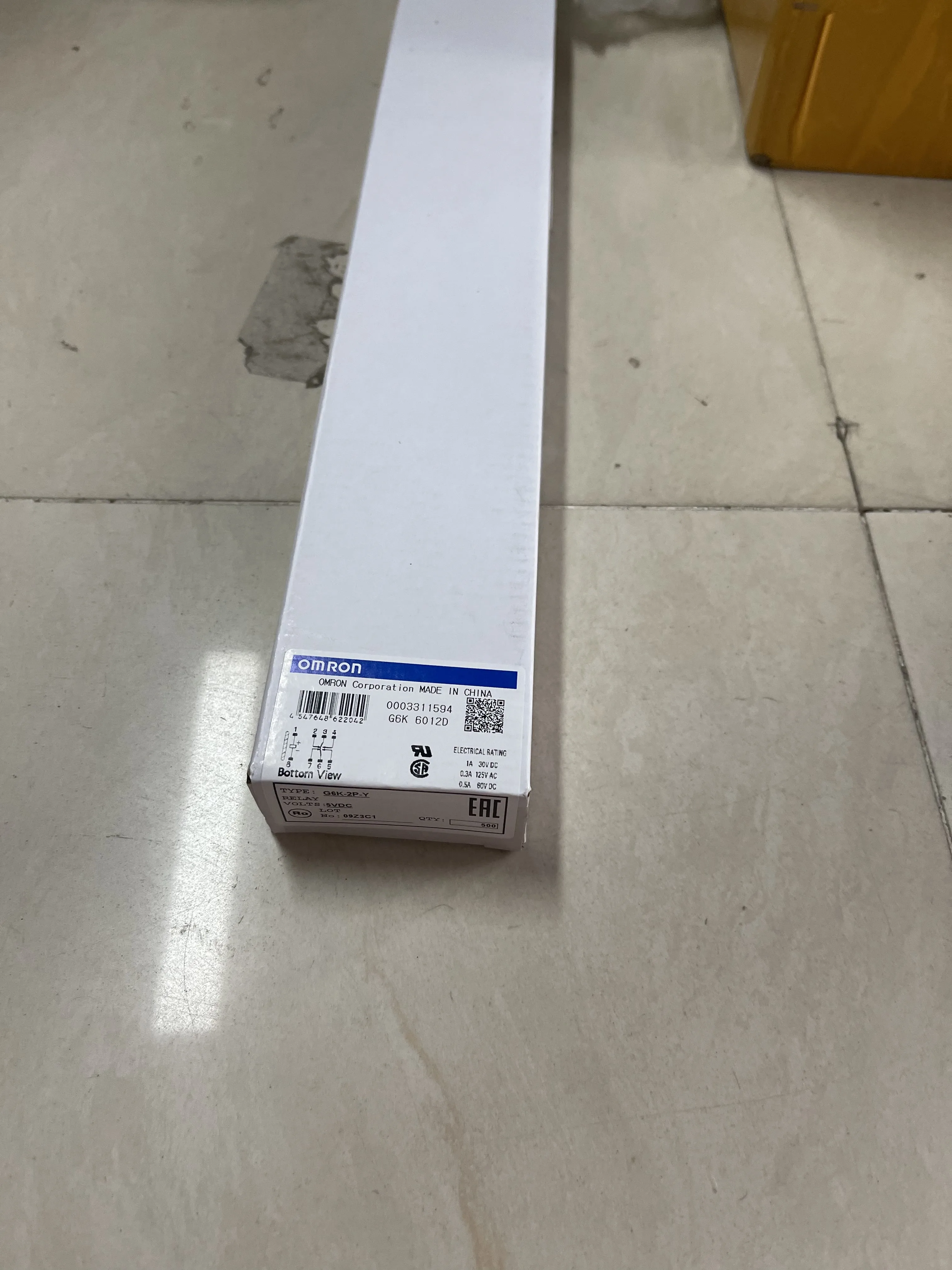 Omron Safety Light Curtain G6K-2P-Y Omron Safety Light Curtain G6K-2P-Y