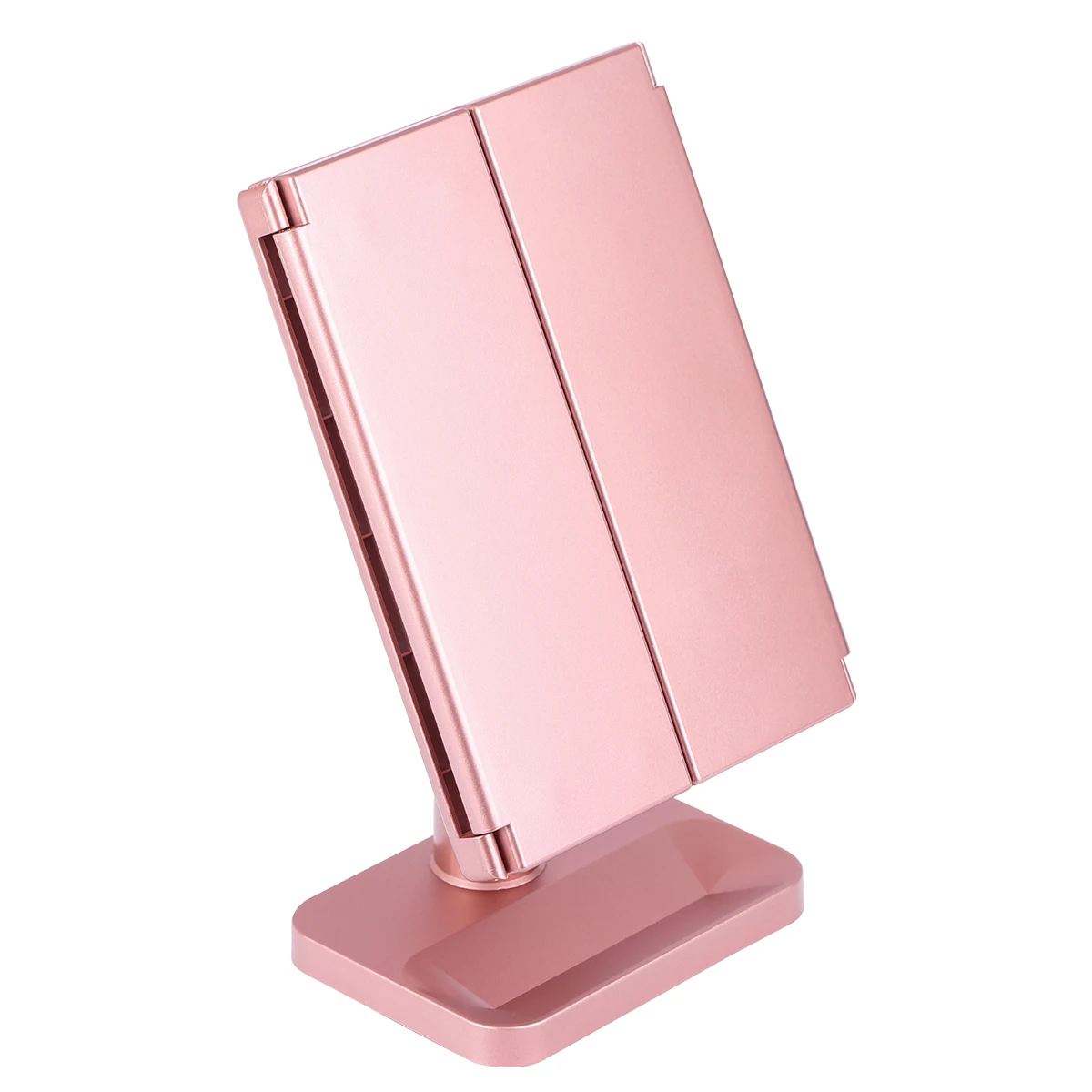 Convenient professional intelligent smart bright led cosmetic makeup vanity stand up mirror with lights