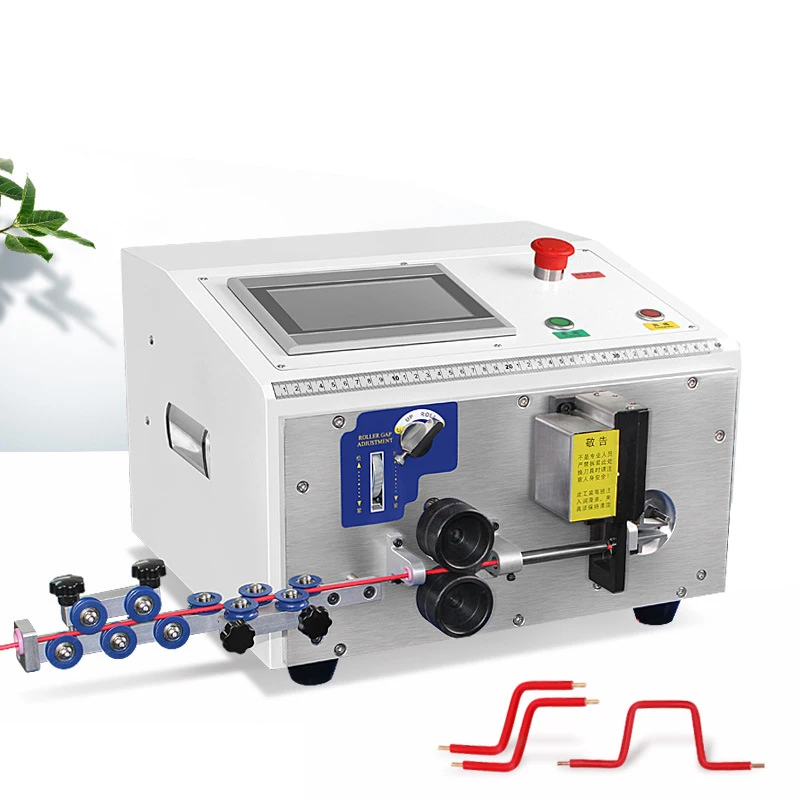 Automatic Wire Stripping and Bending Machine ODM Enameled Wire Stripper Machine Cable Cutting and Bending Machine