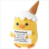 wool doll-ice cream yellow duck