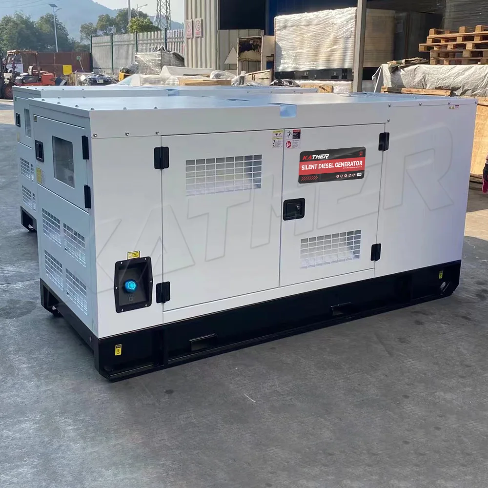 Hot Sell 50/60hz 30kva 40kva 50kva 100kva 150kva 200kva 250kva 330kva 400kva Silent Diesel Generator Genset Electric Power Plant
