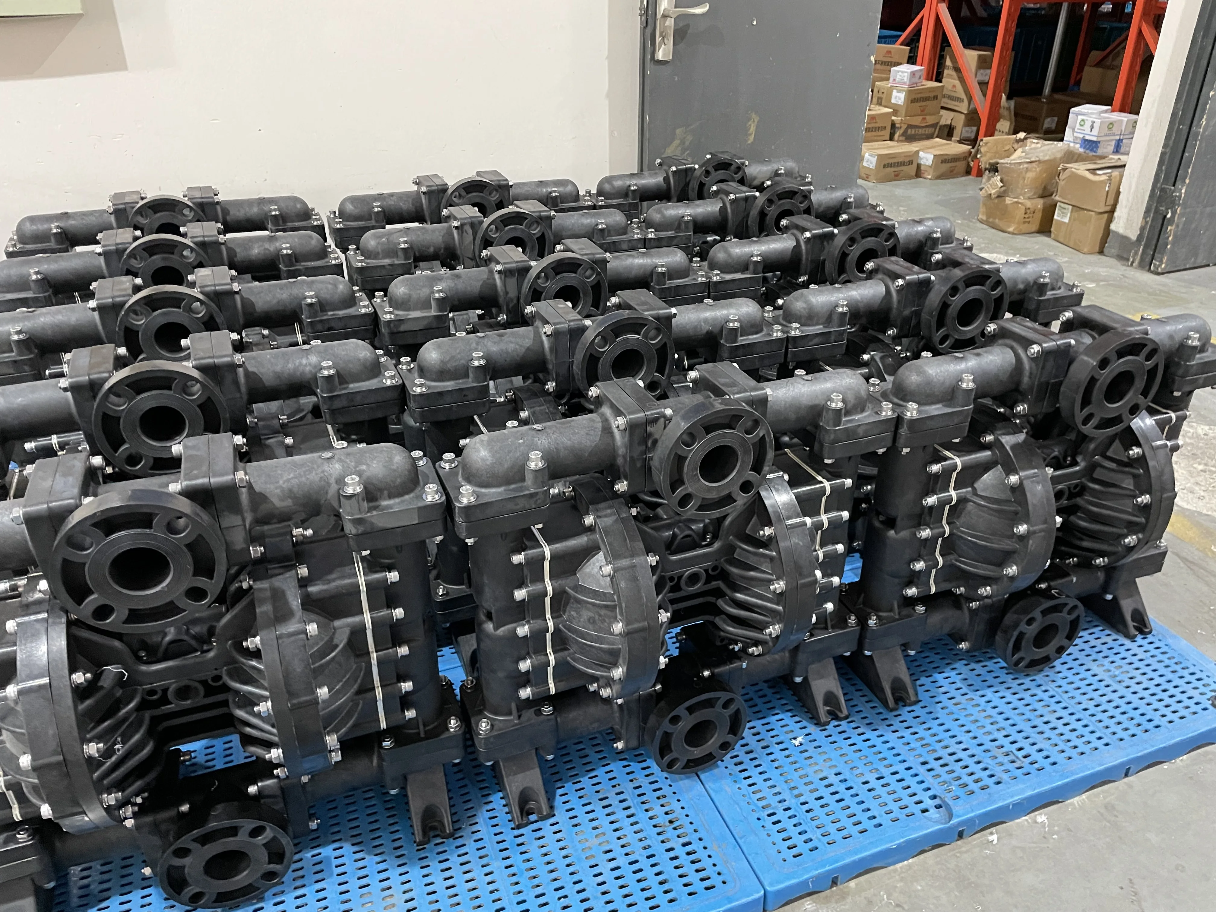 MK Series Aluminum Alloy Polypropylene Flap Valve Diaphragm Pump Sample for Waste Water Industry